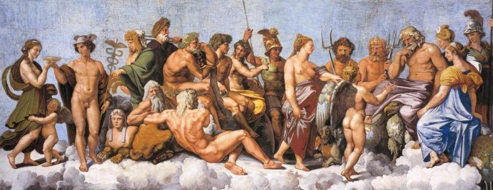 "Ainda que diferentes em nome e culto, todas as divindades seguem uma estrutura cósmica — onde ordem, poder e soberania definem seu lugar no trono do universo."